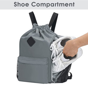 Bolsa Deportiva Resistente para Hombre, con Logotipo Personalizado, Impermeable, de Poliéster, para Gimnasio y Actividades al Aire Libre - Product Image 5