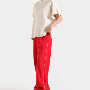 Pantalon de bureau élégant pour femme, taille haute, coupe bootcut, respirant, écologique, en polaire, imperméable, été, forte demande, vente en gros 2026 - Product Image 4