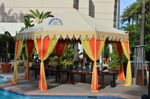 SHREE SIDHI VINAYAK <b>TENT</b> EXPORT Luxury Pagoda Marquee Canopy <b>Tent</b>-Cotton Double Layer MSI <b>Frame</b> Fire Retardant Three-Season - Product Image 3