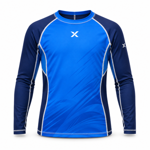 Maillots de bain à manches longues pour enfants et jeunes |   Violet Noir Vert Bleu Ciel Bourgogne |   Fabricant OEM ODM |   Vêtements de sport | - Product Image 1