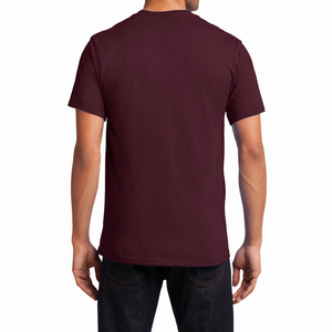 Camiseta Premium de Manga Corta con Bolsillo, Cuello Redondo, Estilo Casual, Corte Regular, Color Sólido, 100% Algodón - Product Image 3