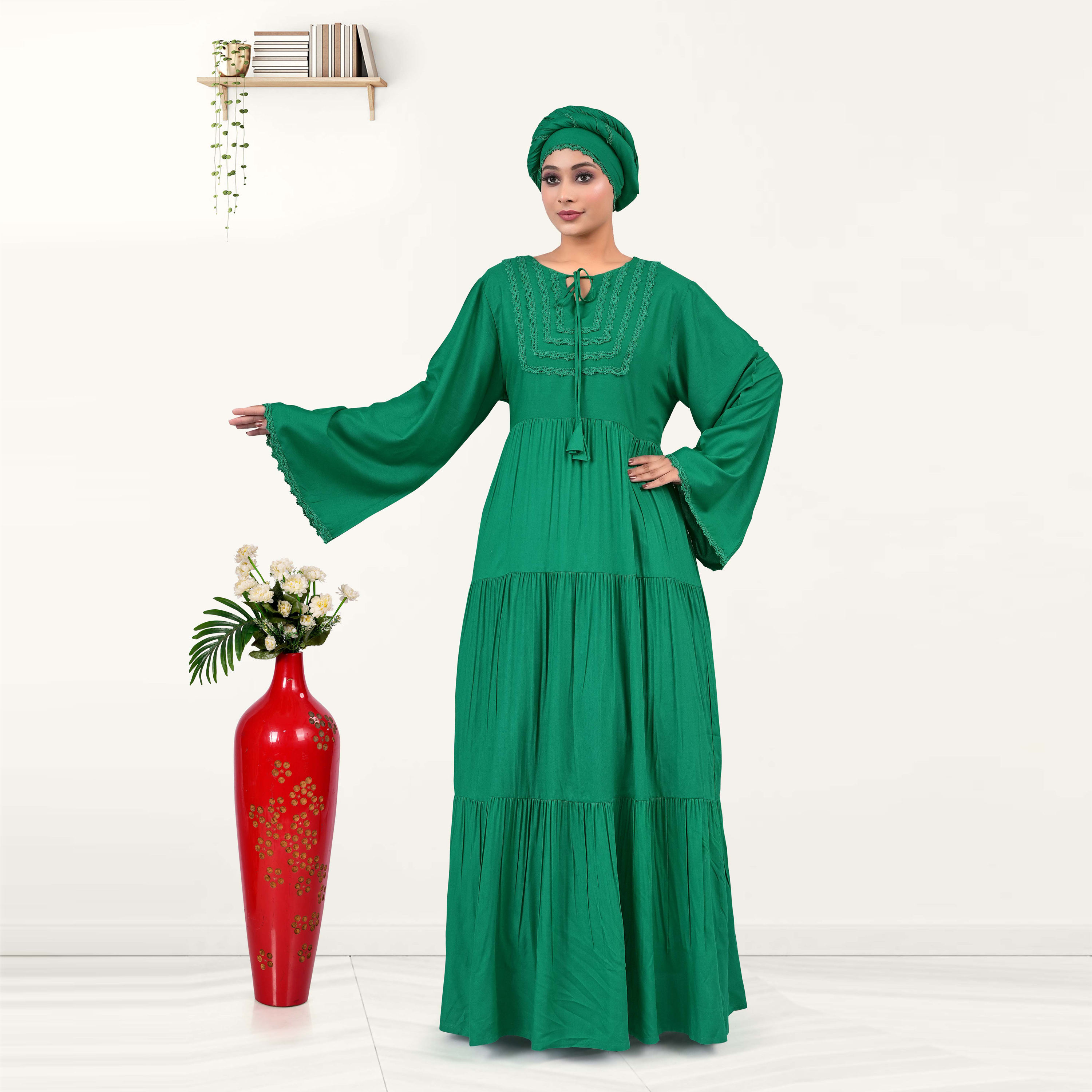 สีเขียว