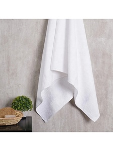 Serviette de Bain de Luxe en Coton Blanc 100% 600gsm Haute Qualité, Design Uni, pour Hôtels, Spas, Domicile, Technique de Tissage, Direct Usine Inde - Product Image 4