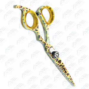 Tijeras de peluquero con tamaño y logotipo personalizados, tijeras de corte de pelo de alta calidad, mango de acero, instrumentos de belleza de borde afilado - Product Image 5