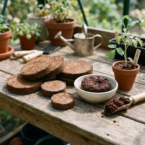 Cocopeat para Germinación de Semillas, Ecológico, con Alta Retención de Agua, Acondicionador de Suelo para Jardinería Hidropónica - Product Image 3