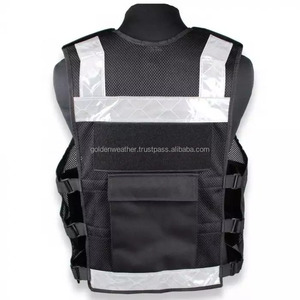 Custom Logo <b>Security</b> High Visibility Reflective Medical Vest Multiple Storage Pockets Safety Vest Customized Tactical Vest - Product Image 2