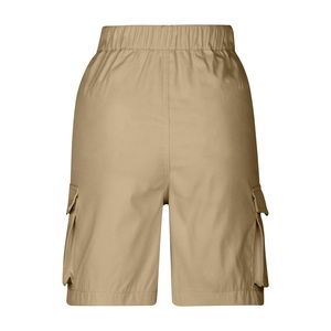 Shorts Cargo de Lona Lavada Transpirable para Mujer, Cintura Media, Diseño Moderno, Estilo Urbano, Venta al Por Mayor, Personalizables, Alta Calidad - Product Image 2