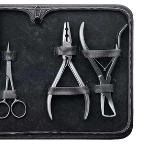 Herramientas Profesionales para Extensiones de Cabello, Juego de Pinzas de Acero Inoxidable para Extensiones de Cabello de Todo Tipo, Kit de Extensiones en Oferta - Product Image 3