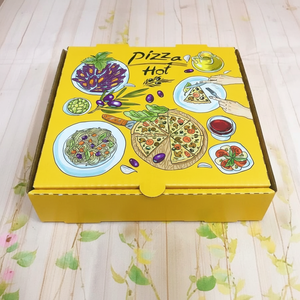 Custom Printed <b>Pizza</b> <b>Box</b> Personalized Food Packaging <b>Box</b> for Takeaway Delivery and Fast Food Restaurant Packaging - Product Image 1