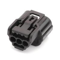 Jinhang032B Kit de Conector de Terminal Hembra Automático con Arnés y Conector de Presión de Aire Acondicionado de 3 Vías 6189-0887