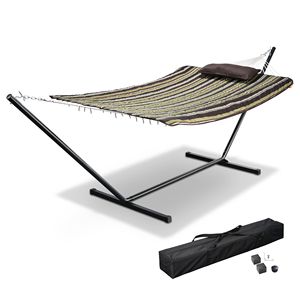 <b>Hammock</b> with Stand Durable and Comfortable Portable <b>Hammock</b> for Outdoor Recreation - Product Image 1