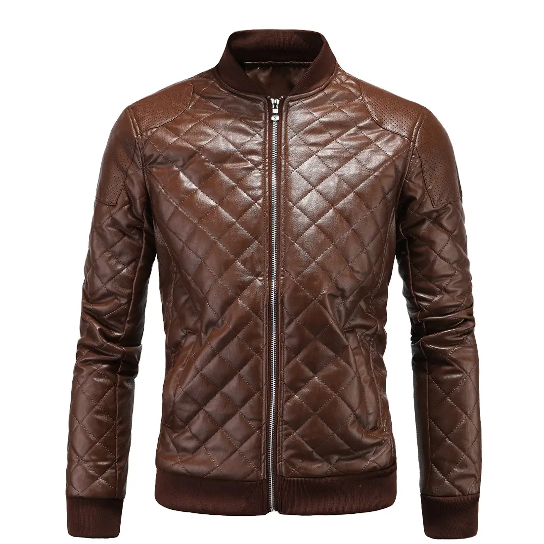 Top High Quality Leather Jacket Premium Quality for men with Original shine Cow hide Leather with fashion design
