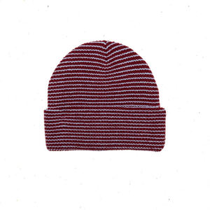 Gorro de lana tejido para invierno, fabricado en fábrica, marca privada, gorro con logotipo bordado personalizado de alta calidad - Product Image 2