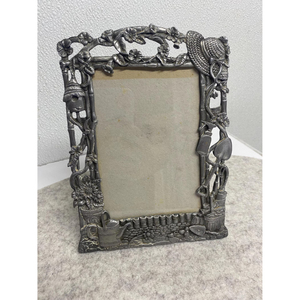Excellent Silver <b>Metal</b> Photo <b>Frame</b> Wedding Artwork Photos Crafts Drawing Picture <b>Frame</b> For Home Living Room Hotel Desktop Decor - Product Image 6