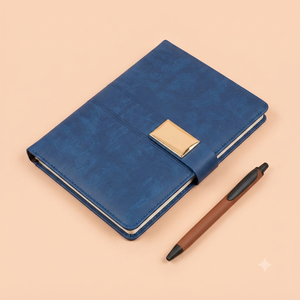 Aurelux PU Leather Case Bound <b>A5</b> Multicolor Premium Diary <b>Notebook</b> Executive Journal Office Writing Organizer Custom Logo - Product Image 6