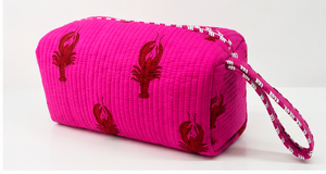 New Personalized Logo Eco-Friendly Cotton Quilted Hairtool Storage <b>Bag</b> <b>Large</b> Capacity Zipper Portable <b>Makeup</b> Organizer Hair - Product Image 5