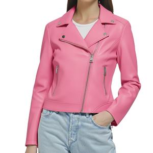 Genuine Real Leather Jacket Custom Made Fit Premium Luxury High Quality Eco-Friendly Leather Zipper Jacket New <b>Women</b> Men Fashion - Product Image 4
