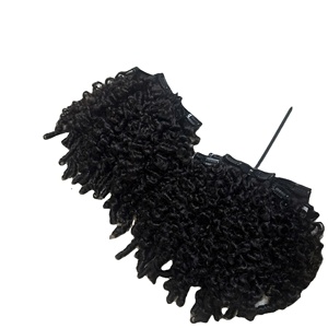 Lâche vague profonde birman bouclé donneur unique 100% Extensions de cheveux humains donneur unique pointe plate bande Clip Ins prix de gros - Product Image 1