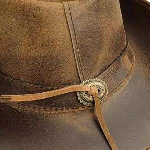 Chapeaux de cowboy rayés en paille de sel de style occidental sur mesure de haute qualité pour femme adulte, parfaits pour la plage et l'hiver, les plus respirants, fournisseur - Product Image 2