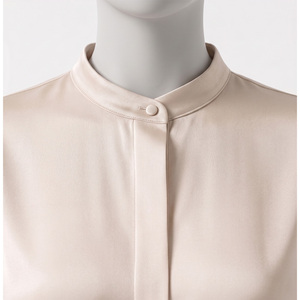 Camisas Casuales de Botones para Mujer, Manga Corta, Corte Regular, Blusas de Trabajo, Elegantes Tops de Oficina, Bordado Personalizado, Pique para Negocios - Product Image 6