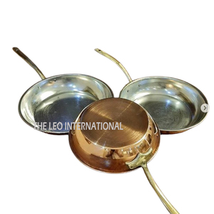 Casserole en métal de qualité supérieure, nouvelle conception, de qualité alimentaire, de forme ronde, avec poignée et couvercle, pour la cuisson, la friture - Product Image 3