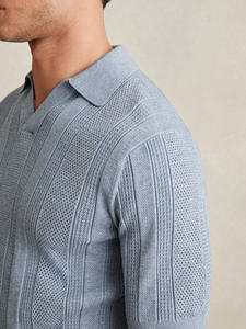 Summer Breathable Knitted Linen Cotton Satin Casual Anti-Wrinkle Single Button Turn-<b>down</b> Collar Full Sleeve Plain Men's Shirt - Product Image 3