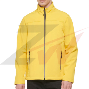 Chaqueta Softshell Personalizada para Hombre, Talla Grande, Cortavientos, para Correr, Invierno, Uso en Exteriores, Elegante - Product Image 4