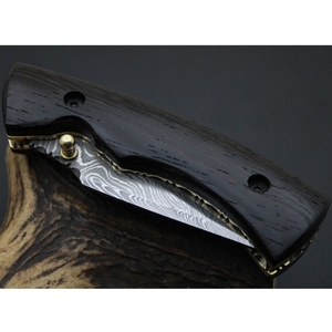 Cuchillo de bolsillo para exteriores con cuchillas plegables, hoja de acero inoxidable, adecuado para acampar, hacer senderismo, pescar, viajar, actividades diarias - Product Image 5