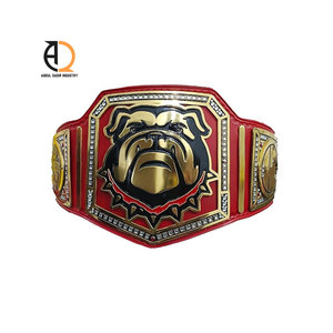 Ceinture de championnat de lutte personnalisée avec plaque métallique - Product Image 2