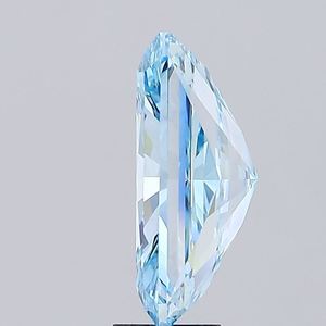 Pendentif bague en diamant bleu vif fantaisie 10,02 carats VVS2 certifié IGI, taille radiant, cultivé en laboratoire CVD, excellente qualité de polissage et symétrie - Product Image 5