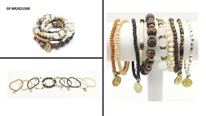 Colección de Pulseras de Cuentas Multicapa Hechas a Mano, de Alta Calidad, Modernas, Unisex, para Fiestas, Bodas, Regalos, a Precio Competitivo - Product Image 4