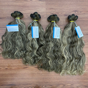 Super vente couleur trame cheveux tendance cheveux humains vietnamiens sans perte ni emmêlement - Product Image 2