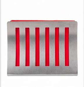 Porta Servilletas de Acero Inoxidable con Elegante Organizador, Ideal para Restaurantes y Uso en Interiores - Product Image 3