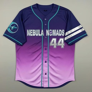 Uniforme de Softbol Personalizado de Primera Calidad con Logotipo del Equipo, Estilo Azul Cielo, Conjunto de Camiseta de Béisbol para Adultos y Jóvenes - Product Image 2
