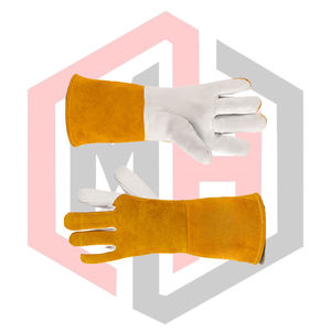 Gants de jardinage en cuir résistants à la chaleur, gants de sécurité durables - Product Image 6