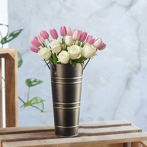 Jarrón de jardín blanco decorativo estilo rústico para una tranquilidad interior encantadora - Product Image 4