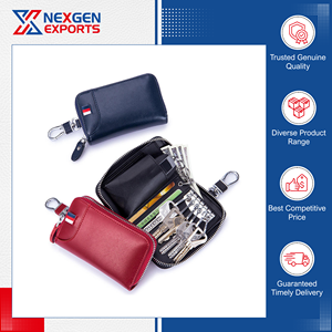 Estuche para Llaves de Coche de Cuero PU Multifuncional de Alta Calidad y Durabilidad, con Cierre, Color y Diseño Personalizables, Nexgen - Product Image 5