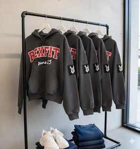 Sudaderas con capucha de corte perfecto, servicios OEM, corte y confección, el mejor material, logotipo personalizado con serigrafía, sudaderas con capucha unisex con cremallera y efecto descolorido por el sol. - Product Image 4