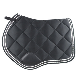 BRAND ZONE Tapis de selle en satin de soie de haute qualité et durable avec doublure en maille respirante, couleur et taille personnalisables, équipement d'équitation - Product Image 3