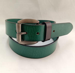 Cinturones de Cuero Genuino 100% Puro de la India, Personalizados y a la Moda 2026, Cinturones de Vestir de Cuero Puro para Hombre y Mujer, Venta al Por Mayor - Product Image 1