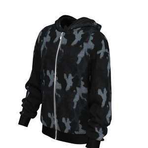 Sweat-shirts à capuche surdimensionnés en polyester respirant, taille plus, sublimation, nouvelle collection, vente en gros, logo personnalisé, sweats à capuche pour hommes en sublimation - Product Image 4