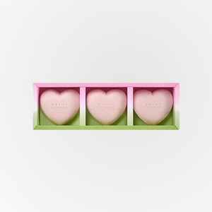ผลิตภัณฑ์ดูแลผิว VINGT NEUF ST HONORE สบู่เกาหลี K-Beauty Lovely Heart Soap 90 กรัม 3 ก้อน 1 ชุด ผลิตในเกาหลี - Product Image 1