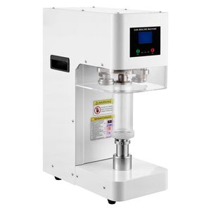 Machine à sceller les boîtes manuelle 55 mm, scelleuse de boîtes en aluminium pour usage commercial, hauteur réglable, 110 V - Product Image 1