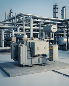 Transformateur de distribution refroidi à l'huile 800 KVA 20 KV 400V ONAN ONAF Refroidissement par cuivre Bobinage en cuivre Changeur de tension hors charge Classe A - Product Image 5