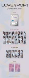 ทริปเปิ้ลเอส [LOVE&POP] ตอนที่ 1 (อัลบั้มเพลง Objekt) อัลบั้มเคป๊อปเกาหลีของแท้ ซีดี - Product Image 6