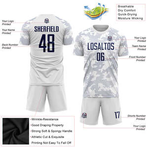 Uniforme de Fútbol Personalizado por Sublimación para Hombre, Conjunto de Camiseta de Fútbol Transpirable de Secado Rápido, Patrón de Remolino Negro y Rojo, Kits 100% Poliéster para Niños - Product Image 4