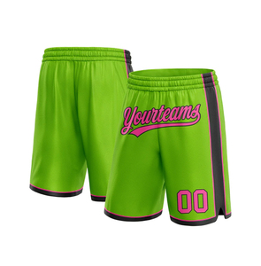 Pantalones Cortos de Baloncesto Personalizados de Verano, Transpirables, Ligeros, de Secado Rápido, de Poliéster, con Logotipo Personalizado Estampado, de Malla, de Alta Calidad para Hombre - Product Image 3