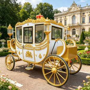Calèche royale personnalisée pour événements privés – Ambiance romantique abordable pour fêtes à thème - Product Image 3
