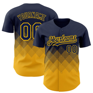 Maillots de baseball sportifs les plus vendus, sublimation professionnelle, design OEM, couleur unie, uniforme pour jeunes, adultes, clubs, maillots de baseball - Product Image 1