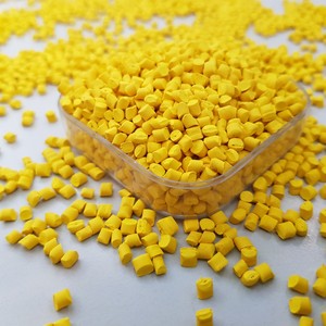 Masterbatch Jaune Premium Haute Performance CPI Vietnam Colorant Masterbatch 6-18g/10min MFR pour des Couleurs Vives et Consistantes - Product Image 2